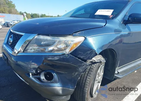 2013 Nissan Pathfinder S z USA, uszkodzony, nr VIN 5N1AR2MN2DC632638